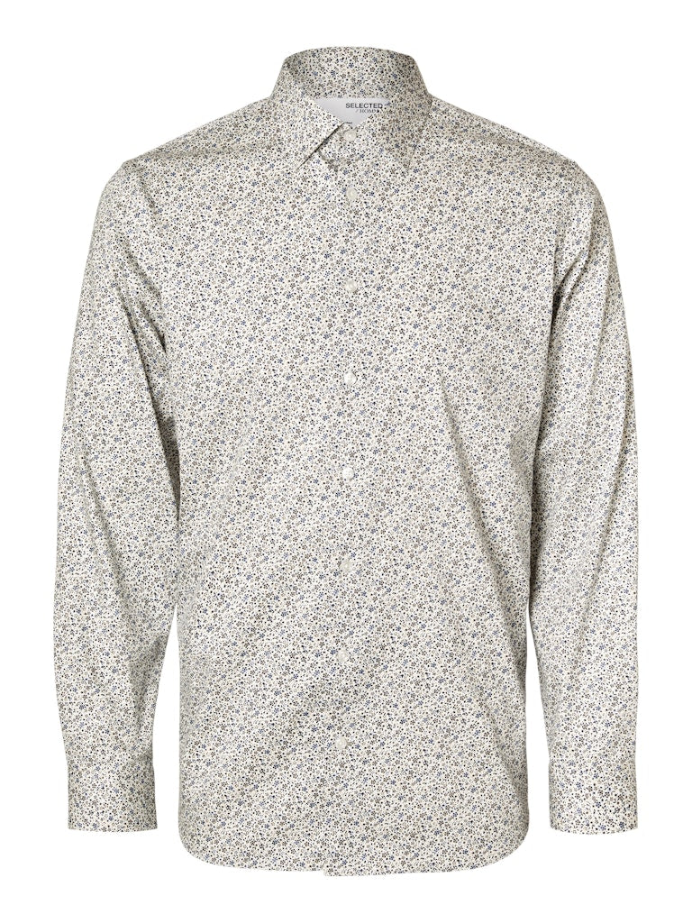 LANGE SKJORTER - SLHSLIMPERFORMANCE AOP SHIRT LS -  - Hr Ravn
