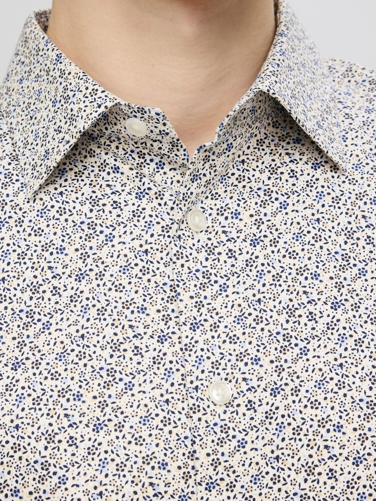 LANGE SKJORTER - SLHSLIMPERFORMANCE AOP SHIRT LS -  - Hr Ravn