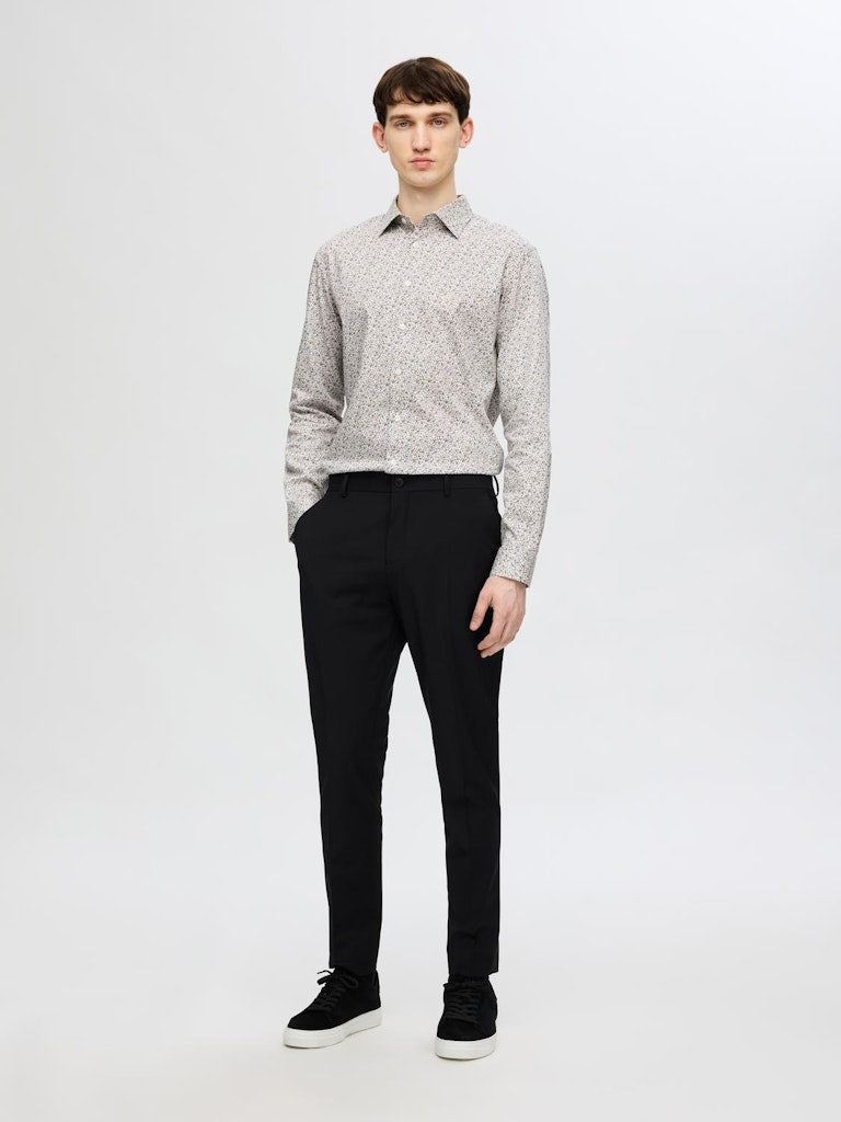 LANGE SKJORTER - SLHSLIMPERFORMANCE AOP SHIRT LS -  - Hr Ravn