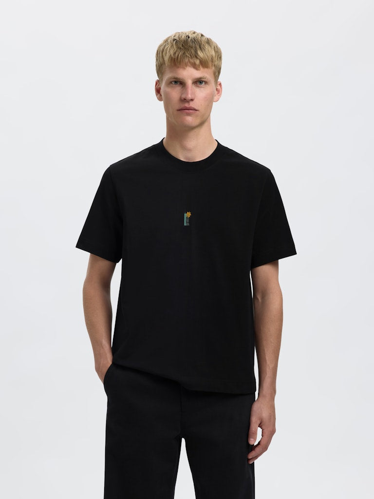 Slhpete License SS O-neck Tee