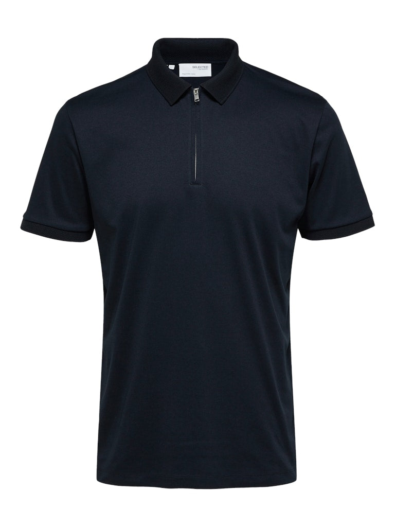 SLHFAVE POLO ZIP - POLO - - Hr Ravn