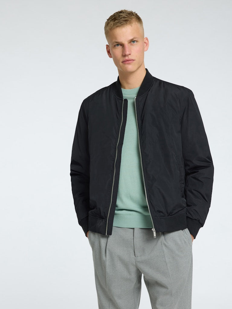 STRIK - SLHTRAY LS KNIT MERINO CREW NECK - - Hr Ravn