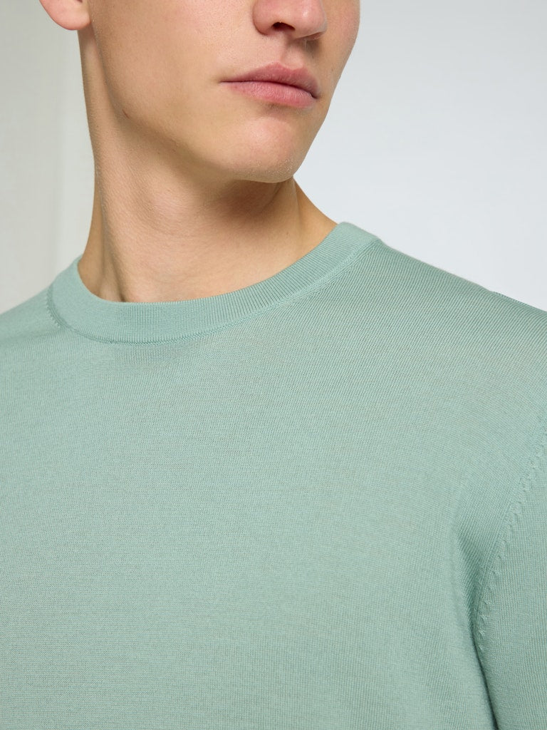 STRIK - SLHTRAY LS KNIT MERINO CREW NECK - - Hr Ravn