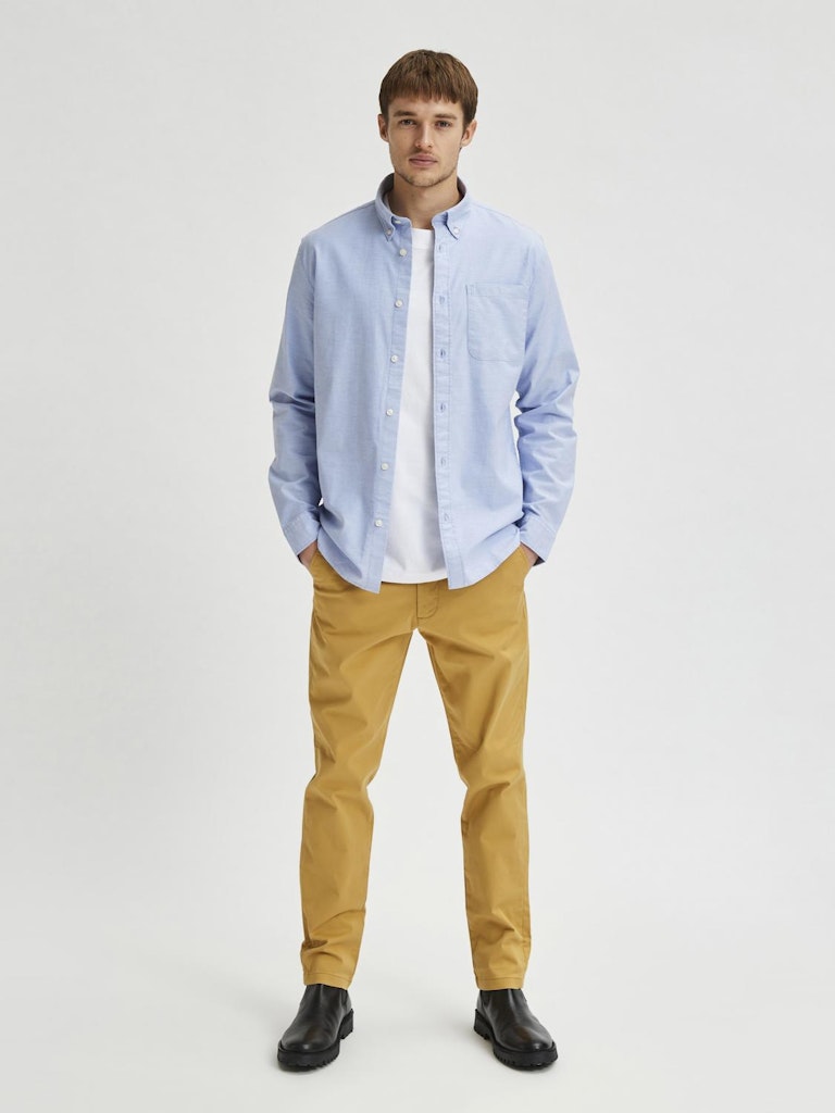 LANGE SKJORTER - SLHREGRICK OX SHIRT LS - - Hr Ravn