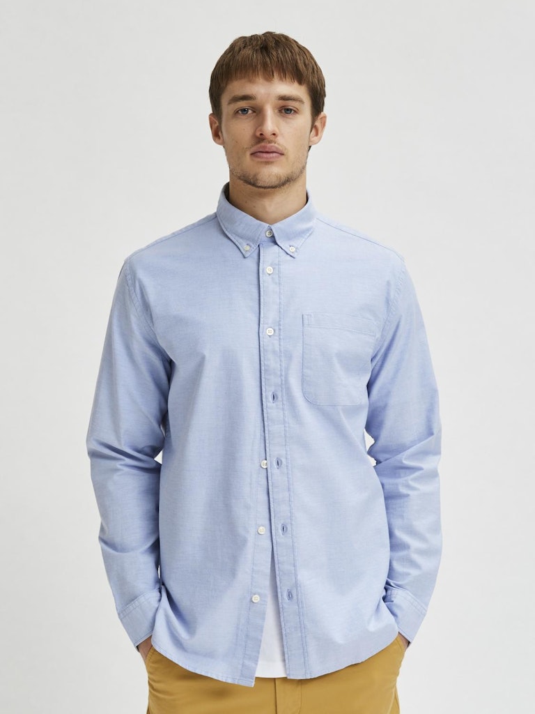 LANGE SKJORTER - SLHREGRICK OX SHIRT LS - - Hr Ravn