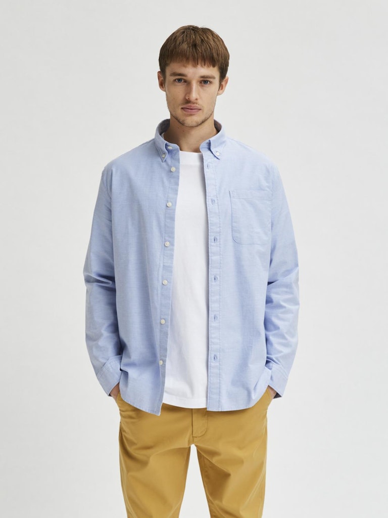 LANGE SKJORTER - SLHREGRICK OX SHIRT LS - - Hr Ravn