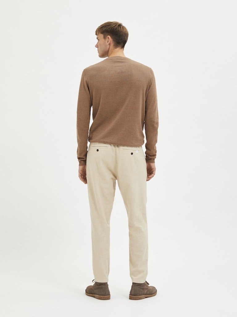 BUKSER - SLH172-slimtape Brody Linen Pant - - Hr Ravn