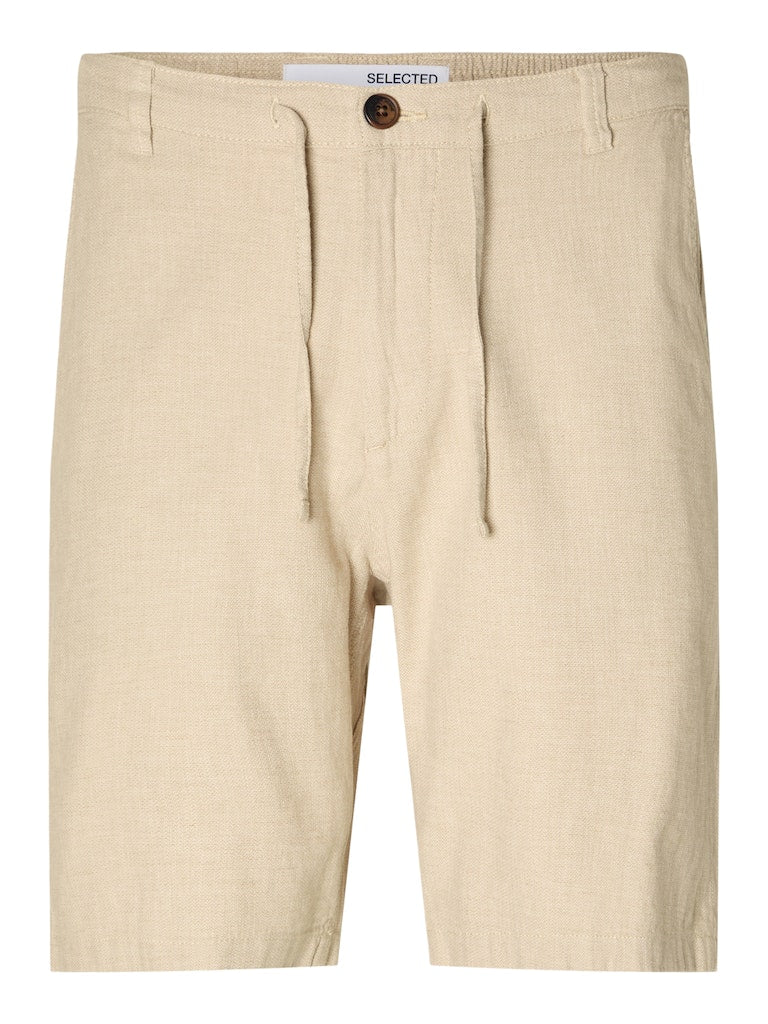 SHORTS - Slhregular-Brody Linen Shorts Noos - - Hr Ravn