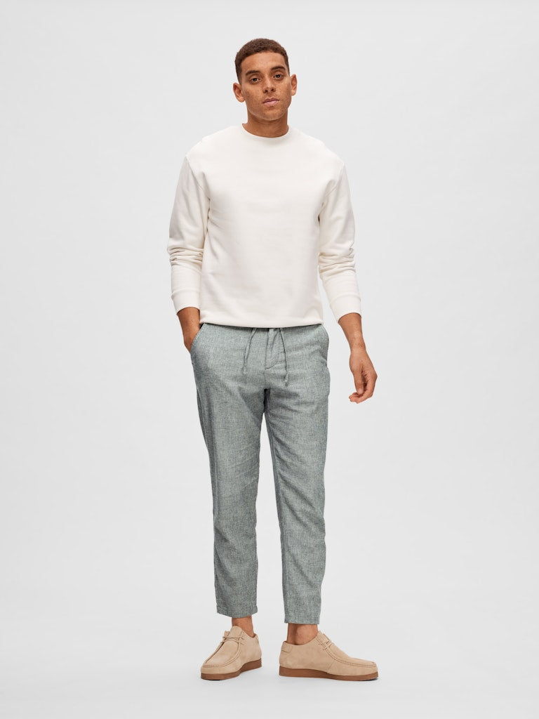 BUKSER - SLH172-slimtape Brody Linen Pant - - Hr Ravn