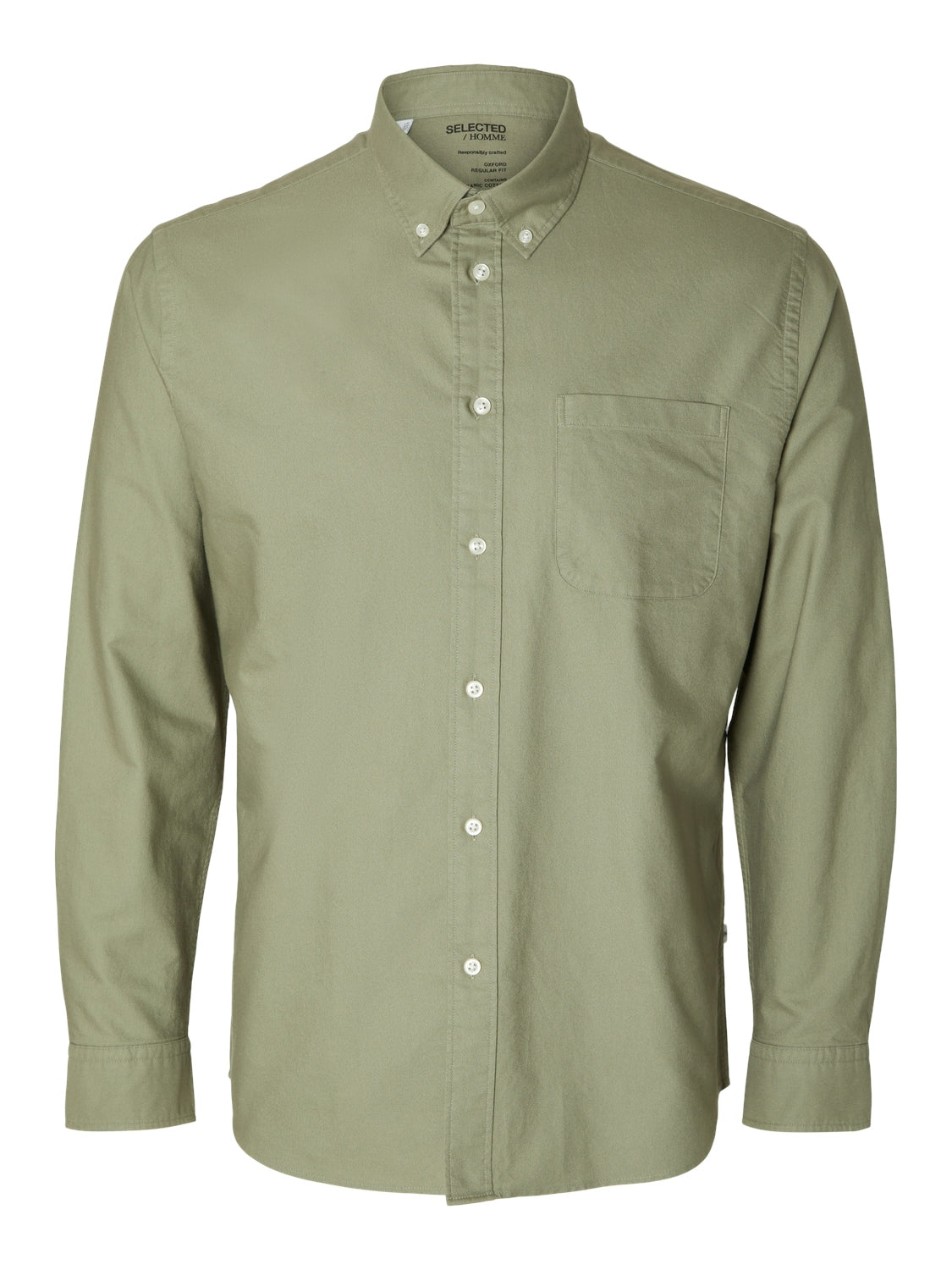 LANGE SKJORTER - Slhregrick-Ox Shirt LS - - Hr Ravn