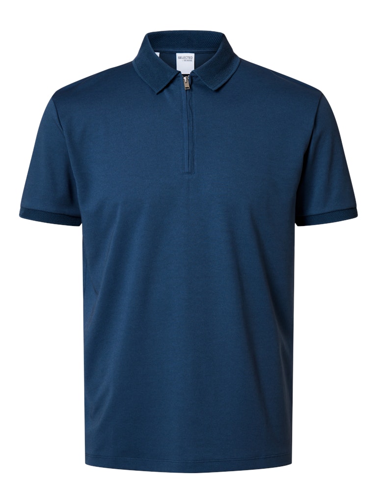 Selected Blød Zip Polo