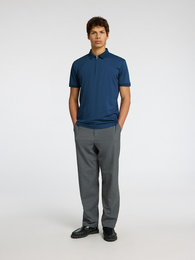 Selected Blød Zip Polo