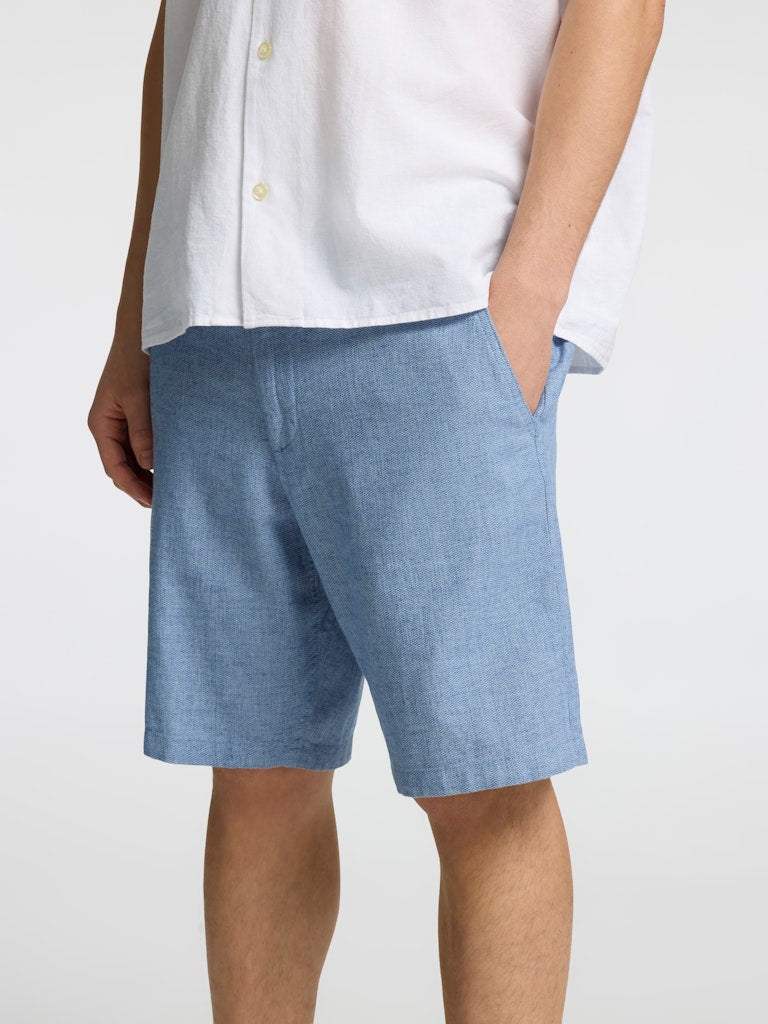 SHORTS - Slhregular-Brody Linen Shorts Noos - - Hr Ravn