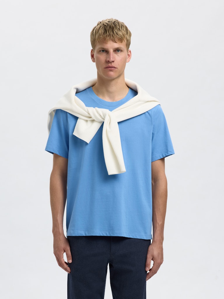 T-SHIRTS - Slhaspen Ss O-Neck Tee Noos - - Hr Ravn