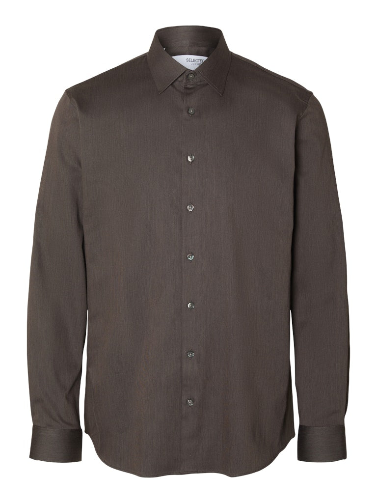 Shirts - Slhslim-Performance Shirt Ls Noos - - Hr Ravn