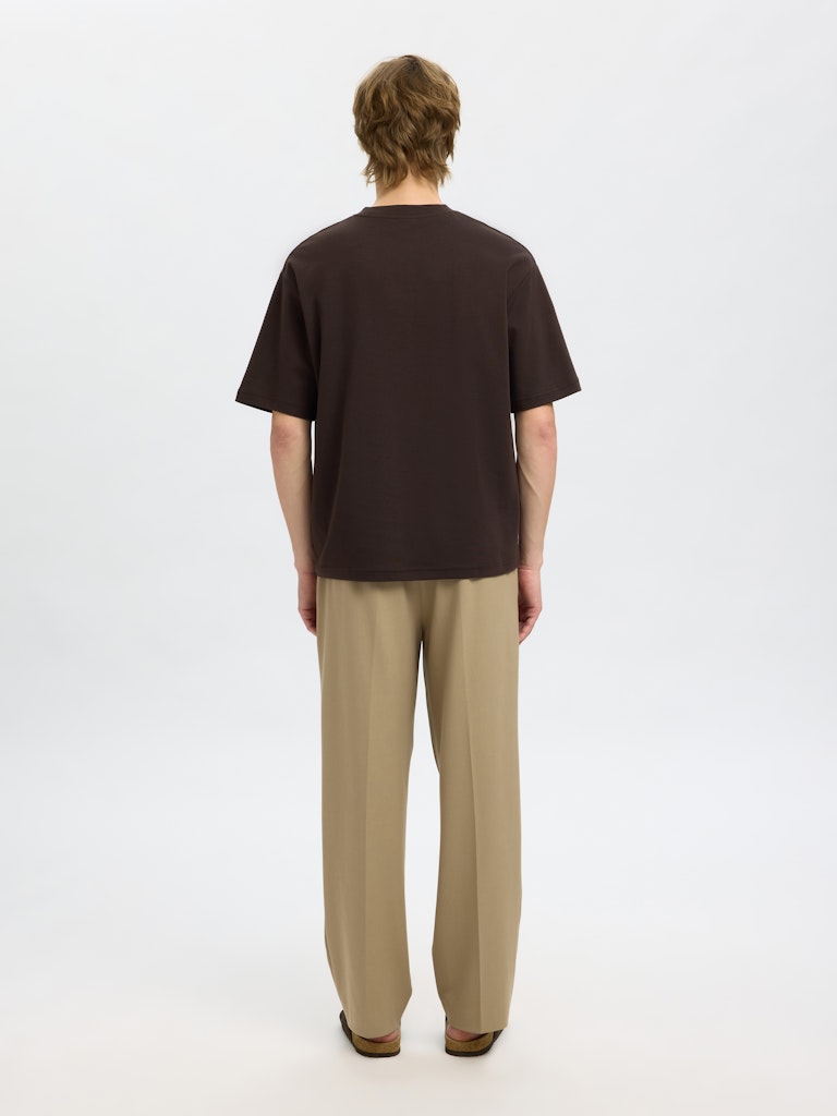 Slhlooseoscar Ss O-Neck Tee Noos