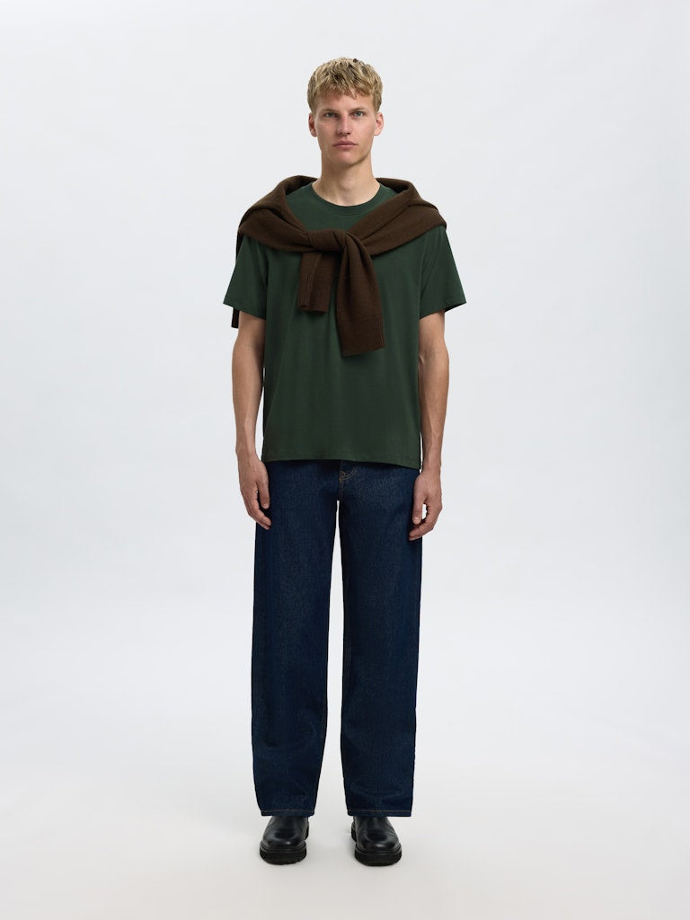 T-SHIRTS - Slhaspen Ss O-Neck Tee Noos - - Hr Ravn