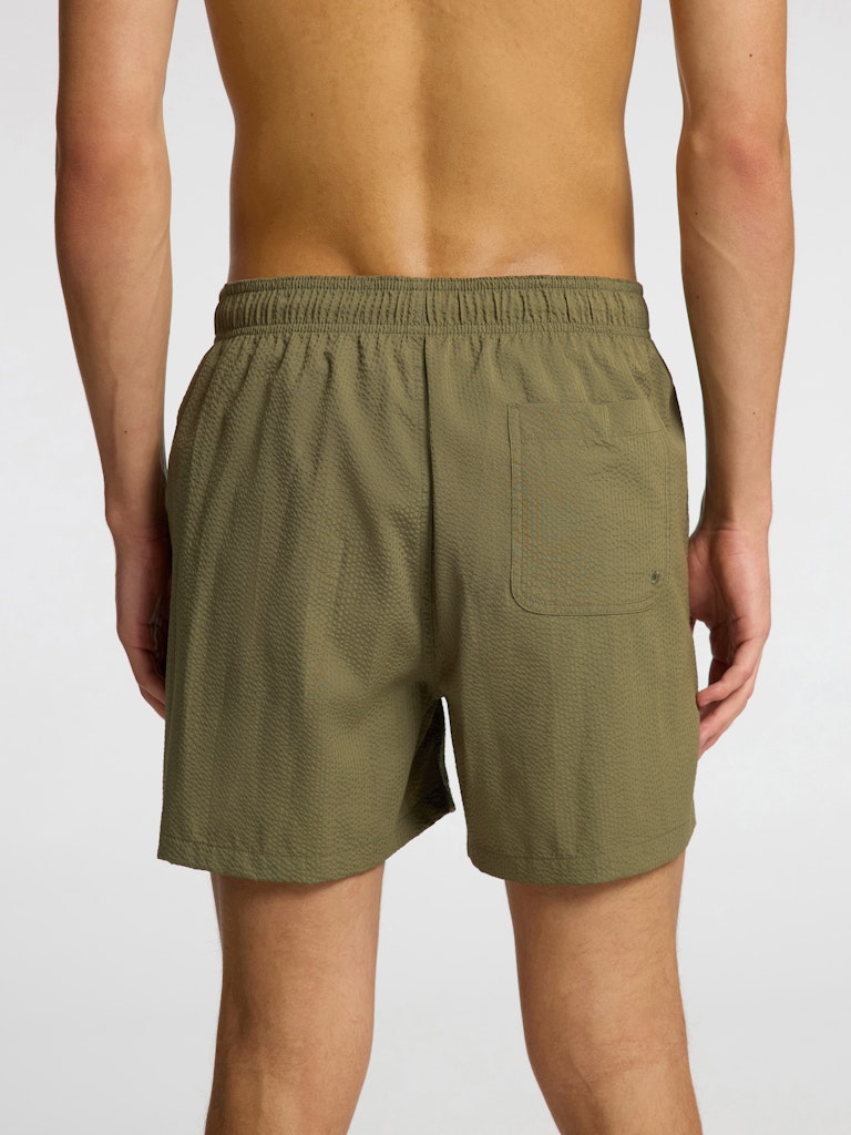 Slhcooper-Seersucker Swimshorts