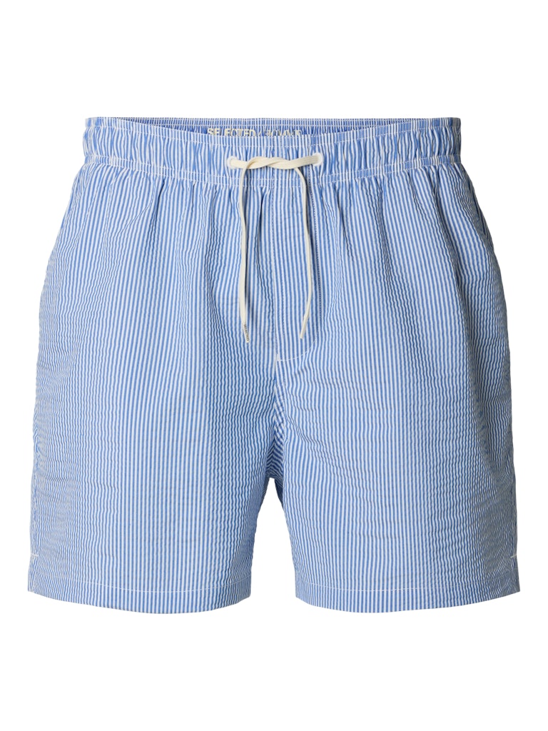 Slhcooper-Seersucker Swimshorts