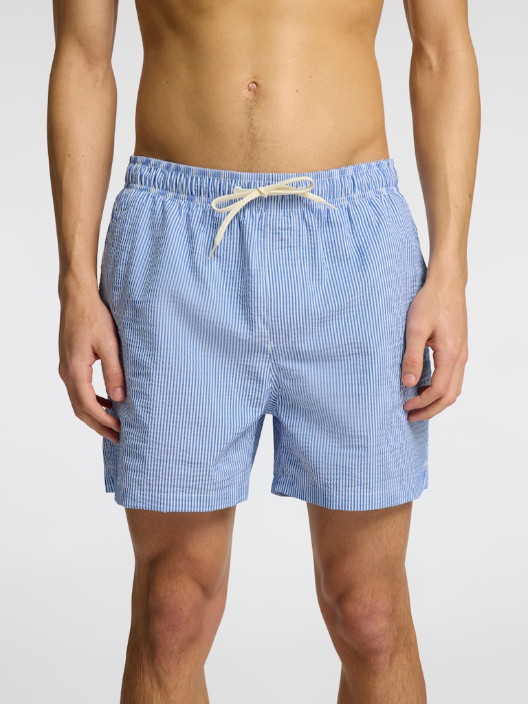 Slhcooper-Seersucker Swimshorts