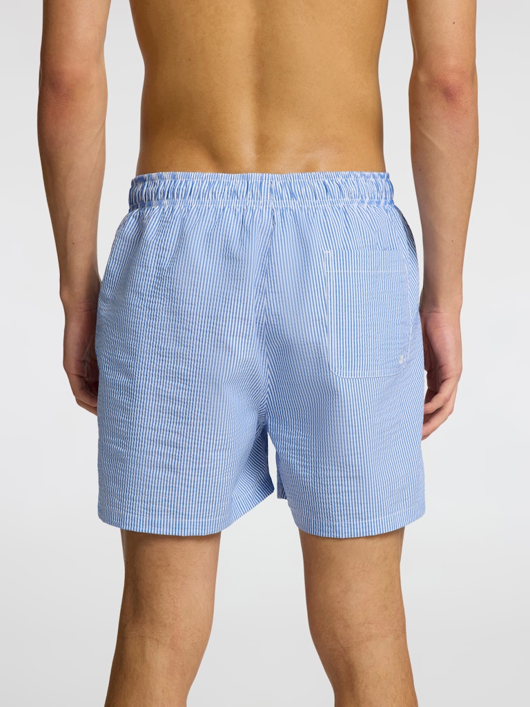 Slhcooper-Seersucker Swimshorts