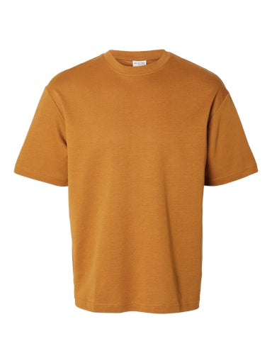 T-SHIRTS - SLHLOOSEOSCAR SS O-NECK TEE - - Hr Ravn