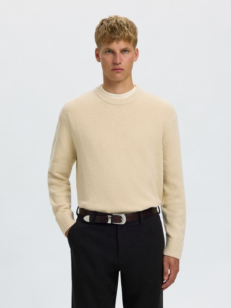 Slmalex LS Knit Rlx Crew Neck