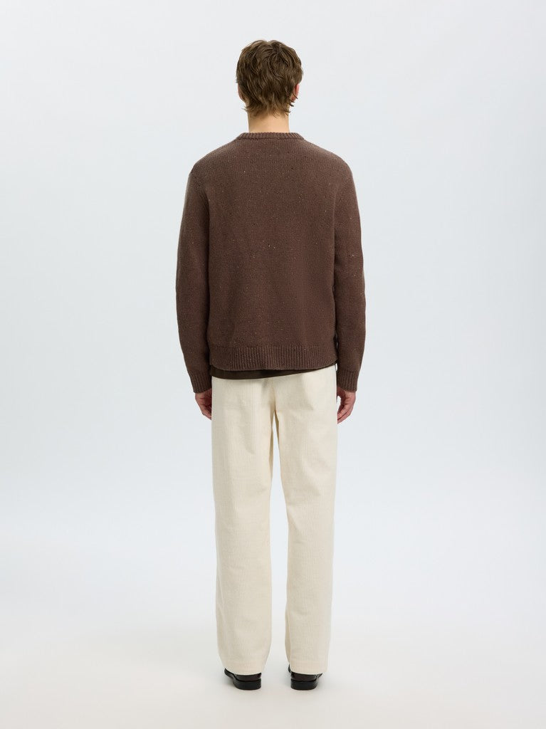 Slmcody LS Knit Rlx Crew Neck