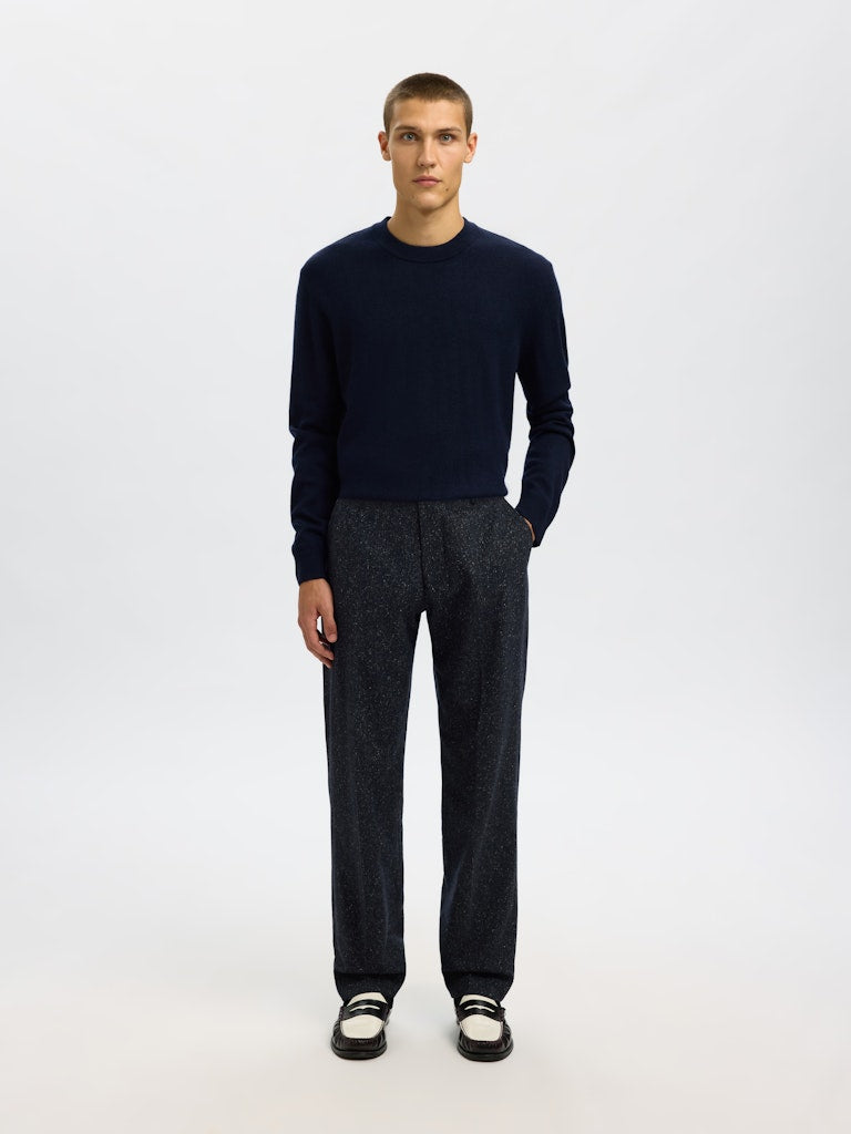 Slhtray Merino Brushed Relaxed Crew Neck