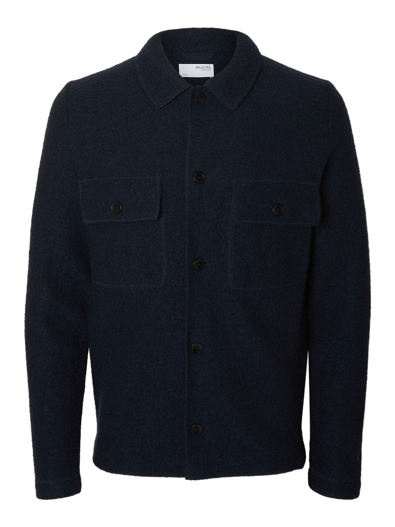 CARDIGAN - Slhnealy LS Knit Workwear Cardigan - - Hr Ravn