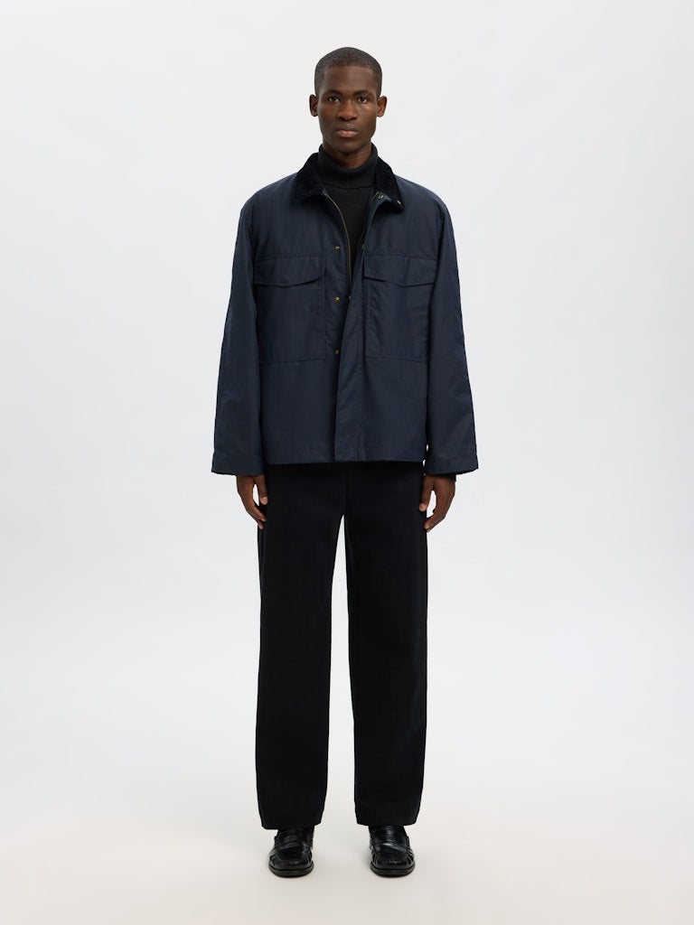 Slhdane LS Knit Structure Roll Neck Noos