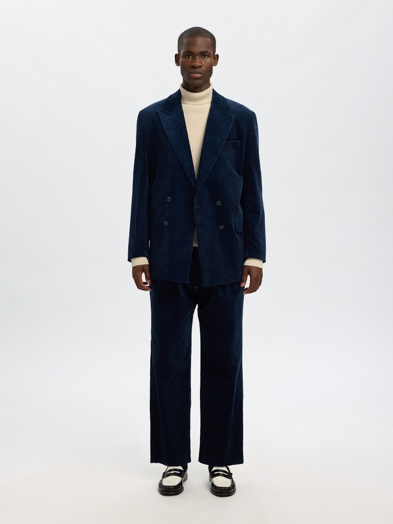 Slhdane LS Knit Structure Roll Neck Noos
