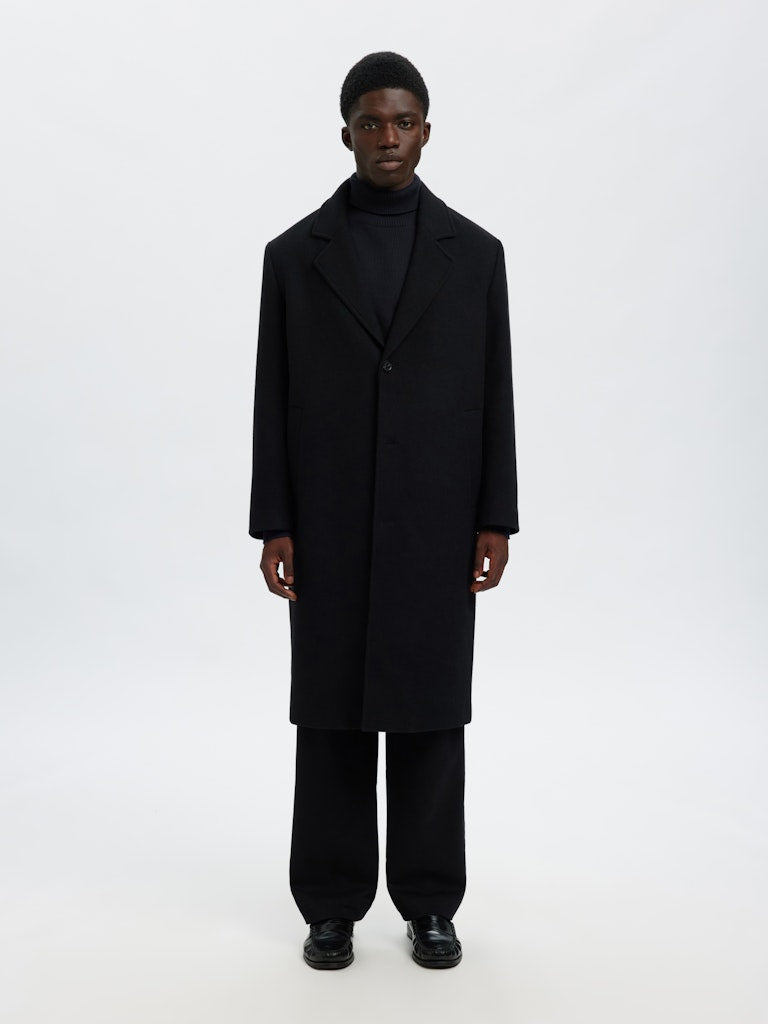 Slhdane LS Knit Structure Roll Neck Noos
