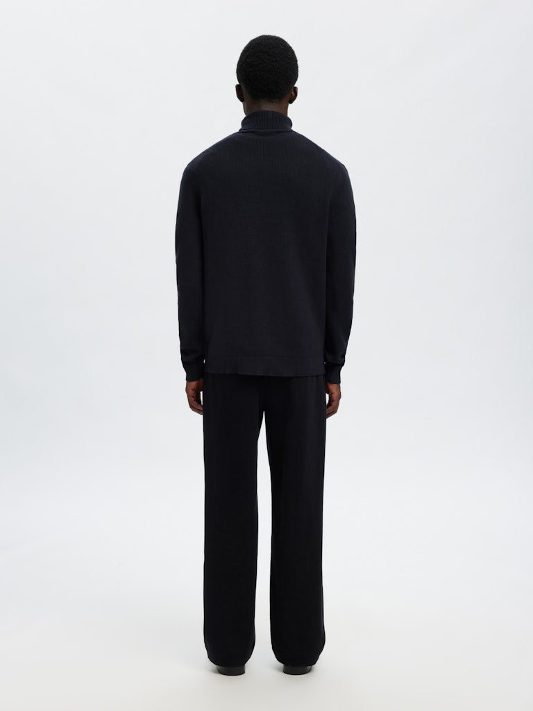Slhdane LS Knit Structure Roll Neck Noos