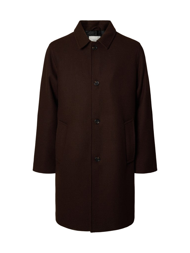 Slmronnie Wool Blend Car Coat
