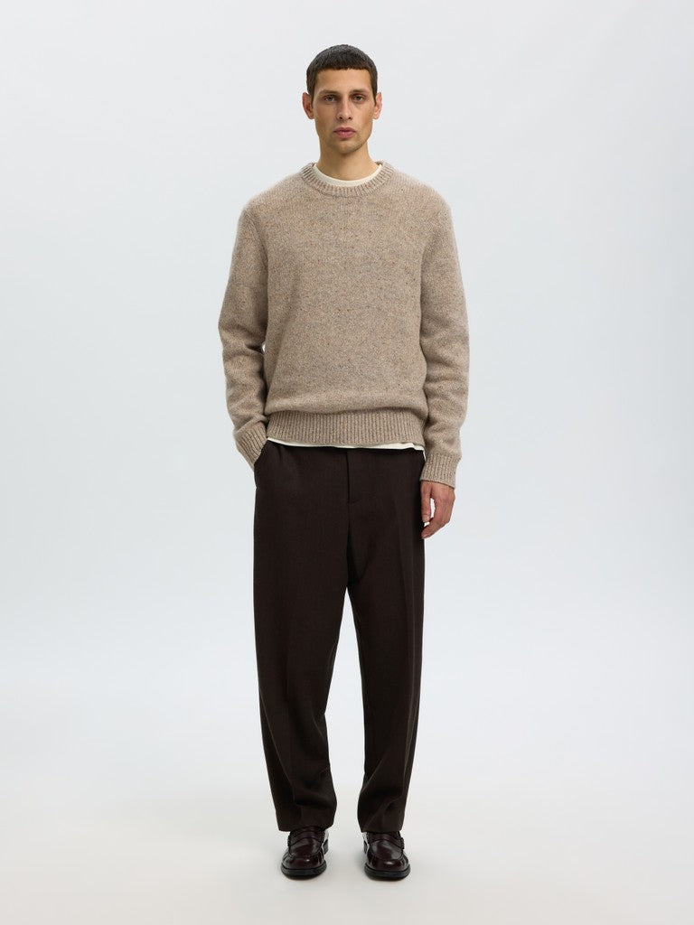 Slmcody LS Knit Rlx Crew Neck