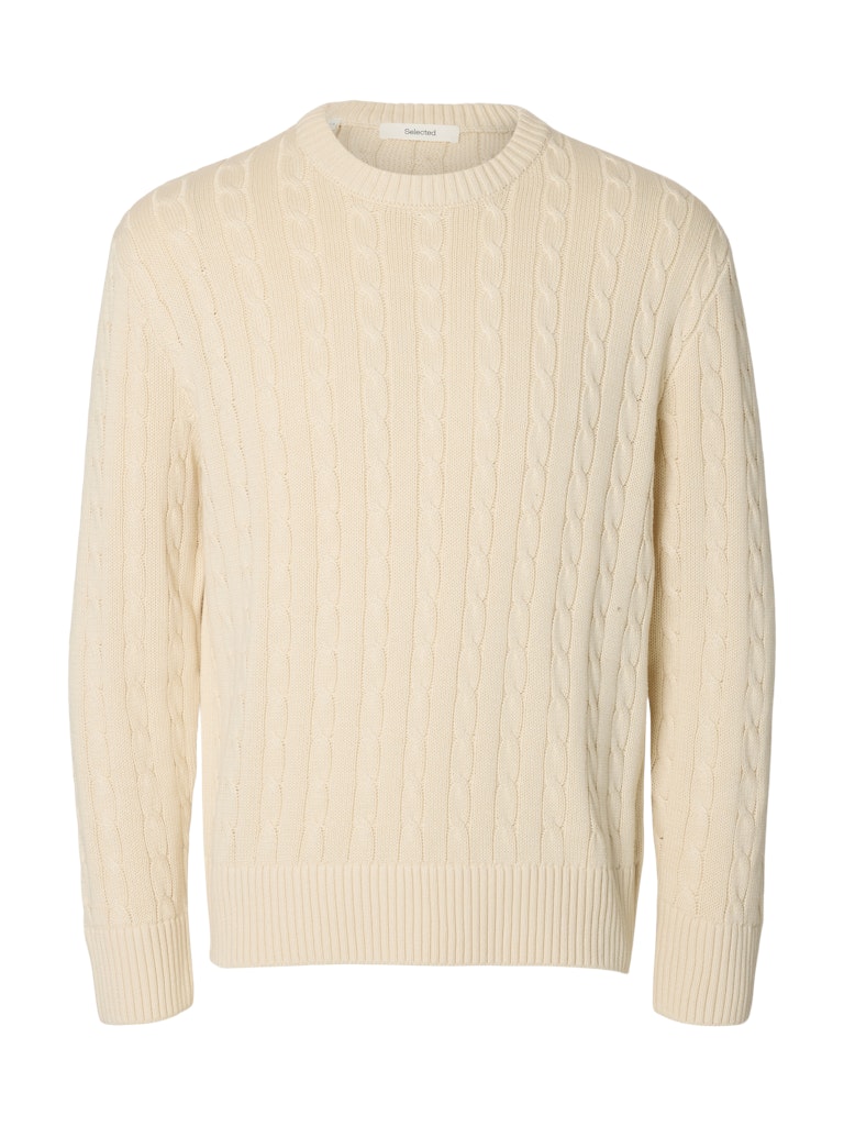Slmbraun Knit Cable Crew