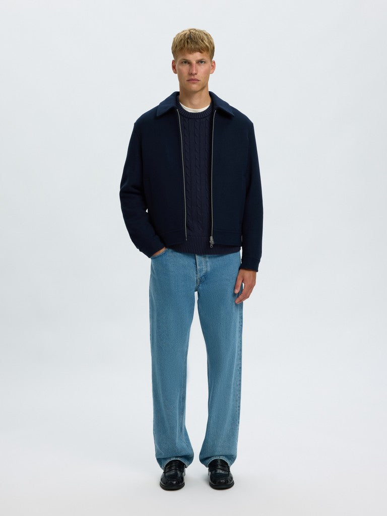 Slmbraun Knit Cable Crew