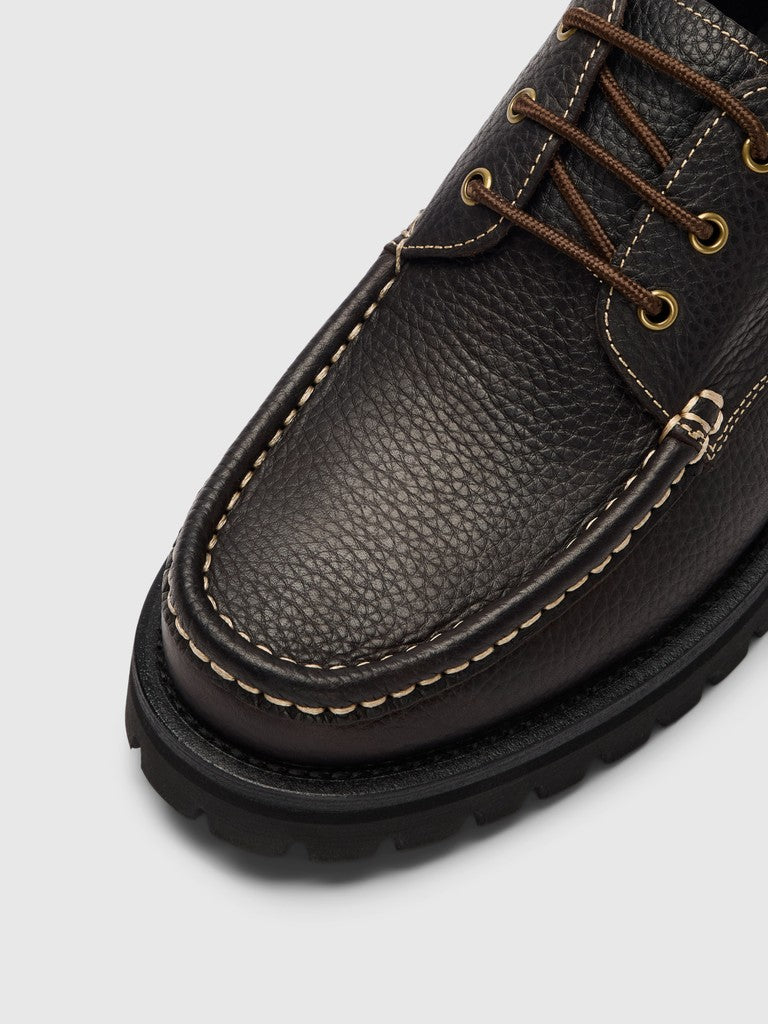 Slmholger Leather Boat Shoe