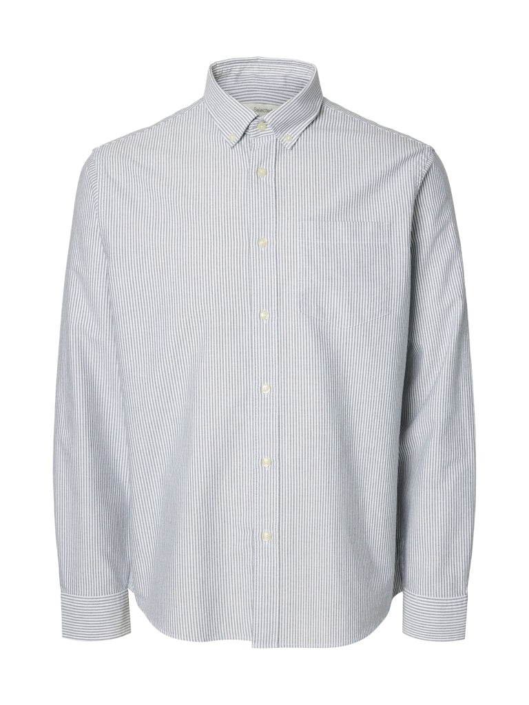Slhregrick-Ox Shirt Ls Noos