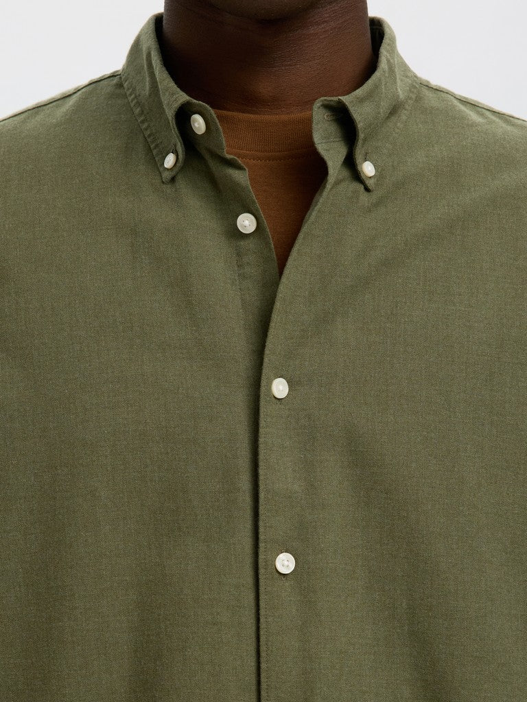 Slmcole-Jay Reg Melange LS Shirt
