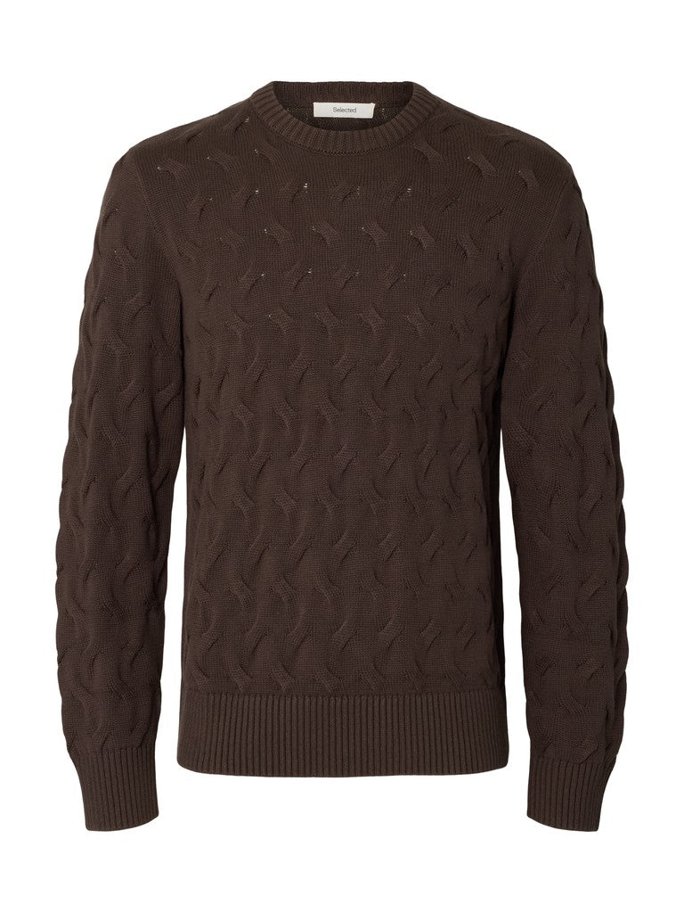 Slmcarlos LS Cable Crew Neck