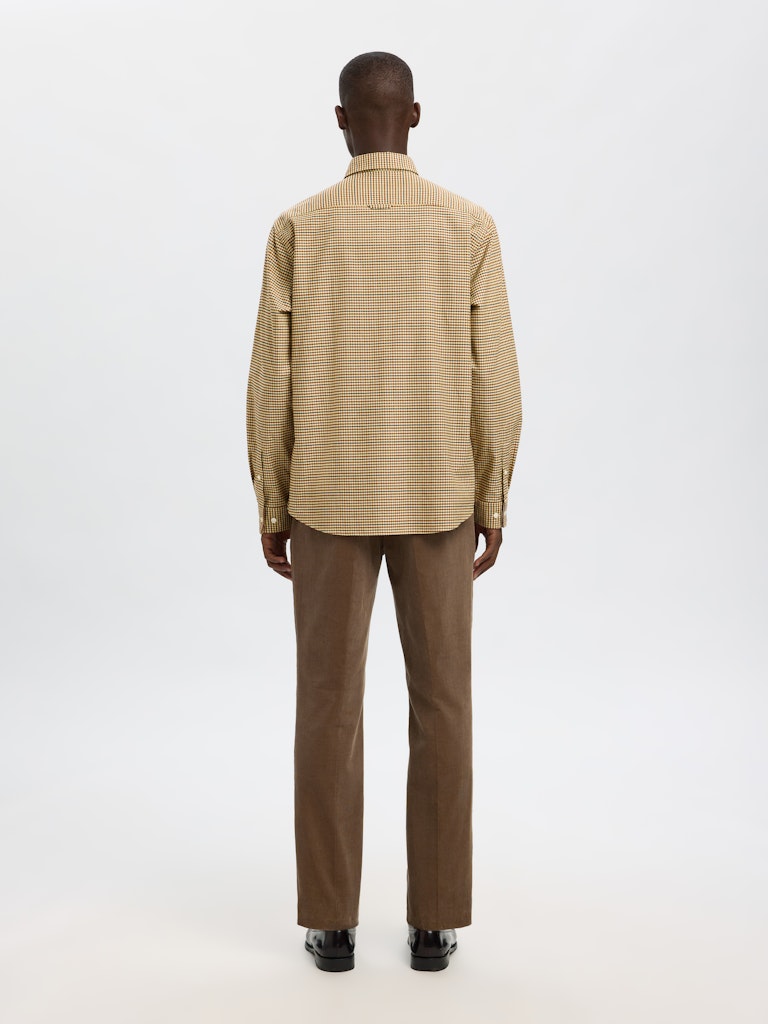 Slhblake Ox Check Bd Ls Shirt