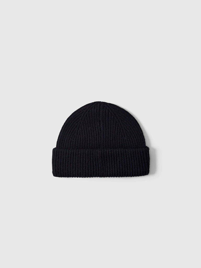 HUE - Slhmason Merino Sailor Wool Beanie - - Hr Ravn