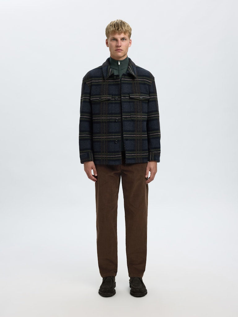 BUKSER - Slh196-Straight Miles Cord Pant W Noos - - Hr Ravn