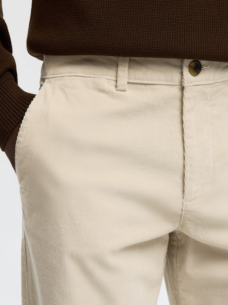 BUKSER - Slh196-Straight Miles Cord Pant W Noos - - Hr Ravn