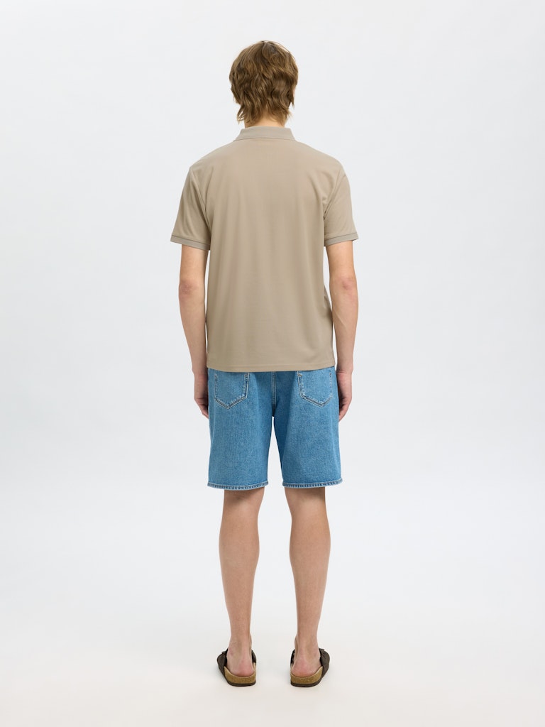 POLO - Slhfave Button SS Polo - - Hr Ravn