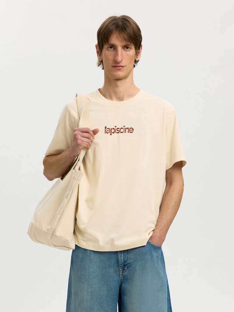 Slhaspen Graphic SS Tee