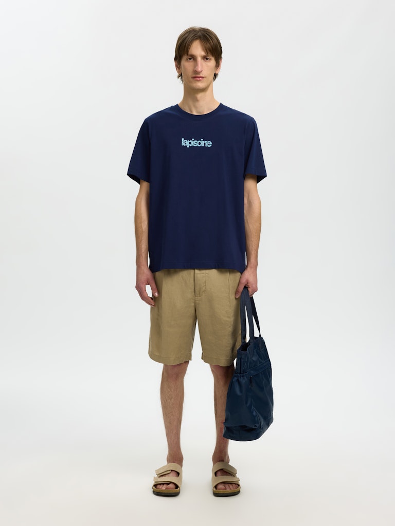 Slhaspen Graphic SS Tee