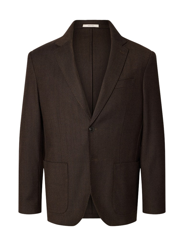 Slmreg-Brooks Wool Blend Blazer